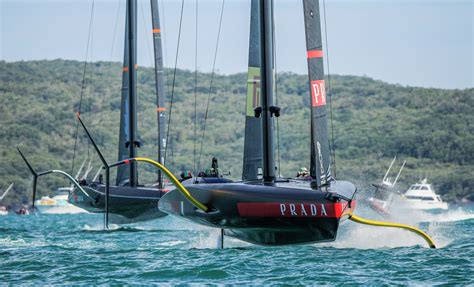 prada cup day 2 start time|prada americas cup navy.